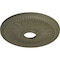 Ekena Millwork Bailey Ceiling Medallion (Fits Canopies up to 5 3/4"), 18"OD x 3 3/4"ID x 1 1/2"P, Spartan Stone CM18BISSF - alternate 3